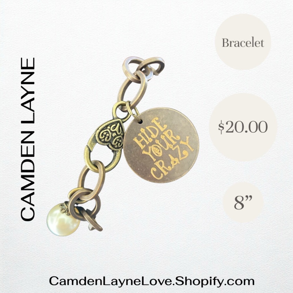 Camden Layne Bronze Charm Bracelet